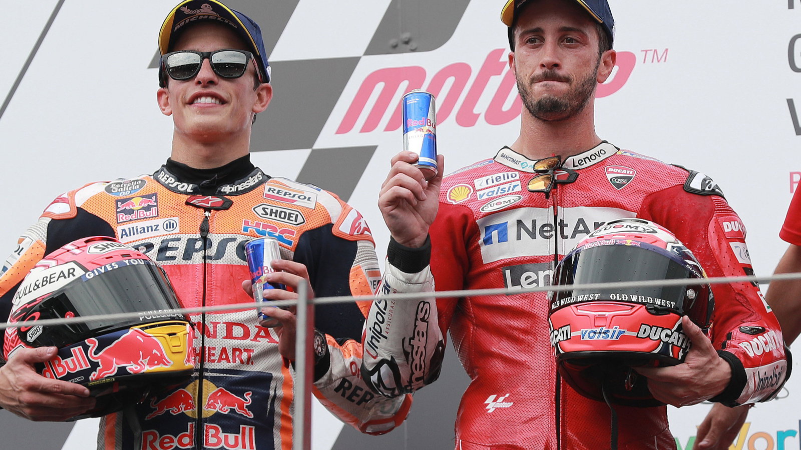 Andrea Dovizioso, Marc Marquez
